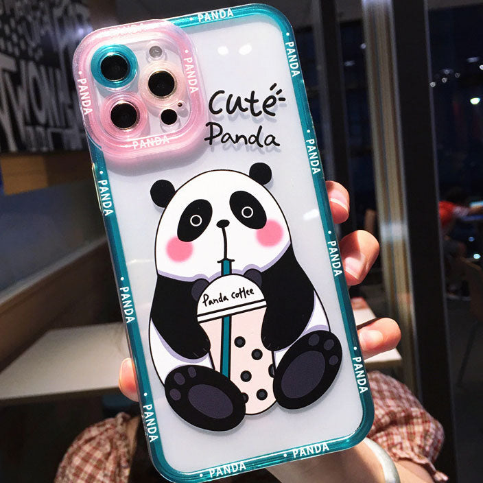 Silicone Anti-Drop Bad Panda Phone Case