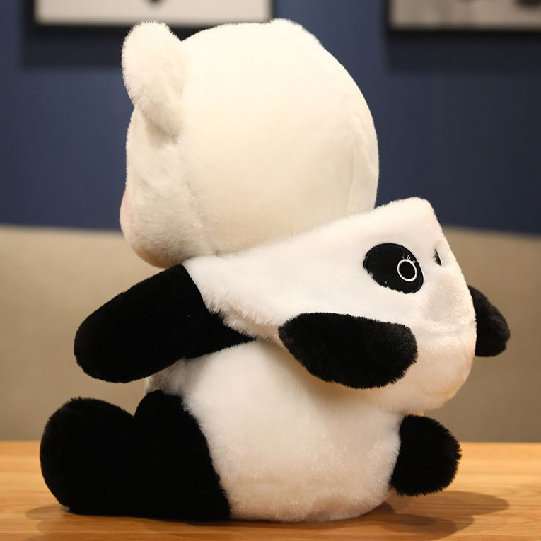Toddler  Fuzzy Panda bear stuffed animal Toys