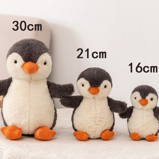 Plush penguin toy