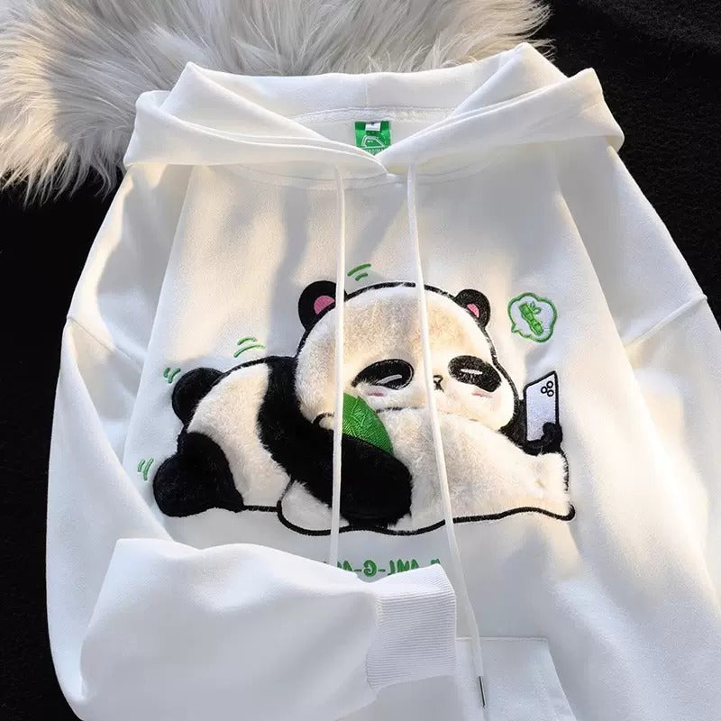 Men's and Women's Panda Hoodie Sweatshirt
