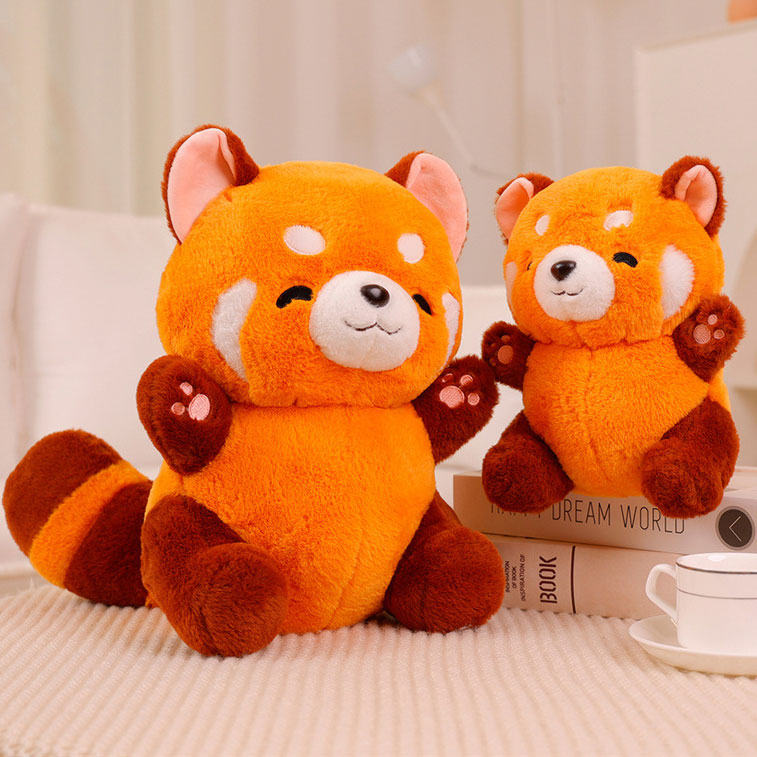 Red Panda plush toy children's birthday gift