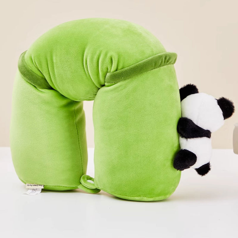 Bamboo Panda Cervical Pillow Birthday Gift