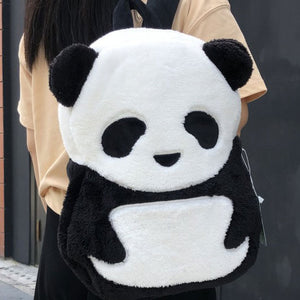 Lamb Plush Double-shoulder Backpack for Girls A Gift for kids