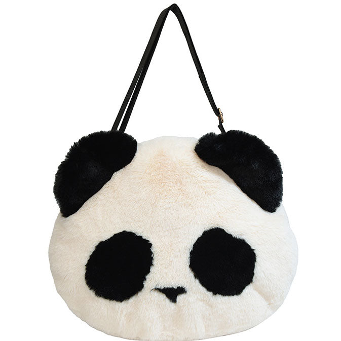 Large Capacity Panda crossbody plush book bags